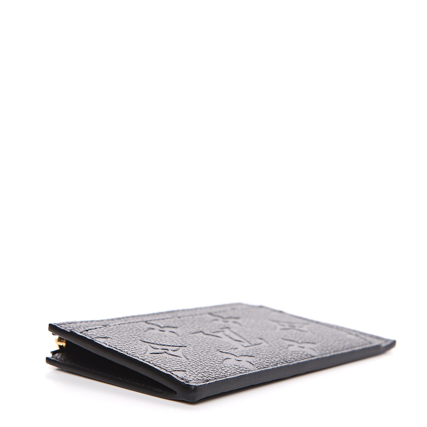 Empreinte Zipper Card Holder Black