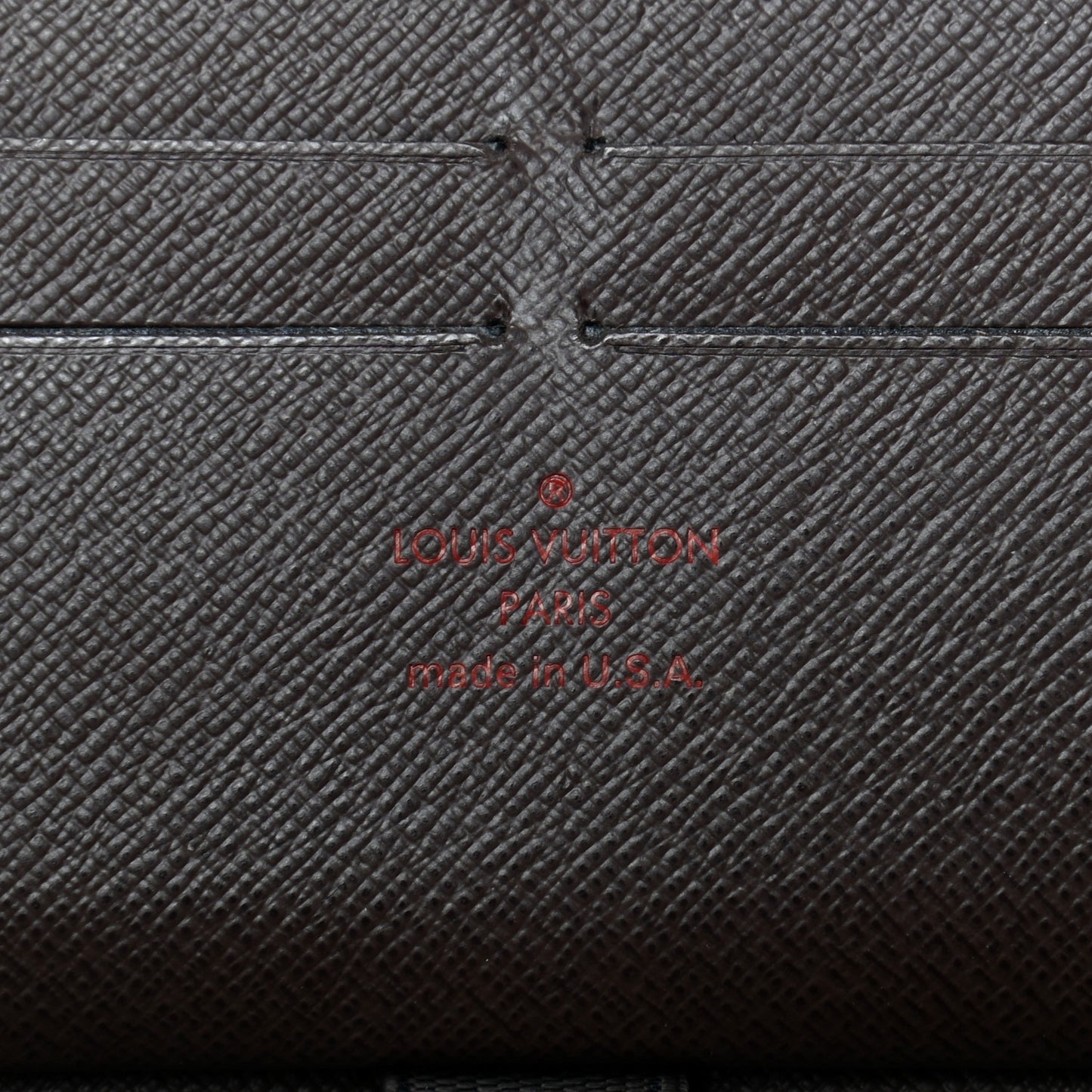 Damier Ebene Zippy Organizer Wallet