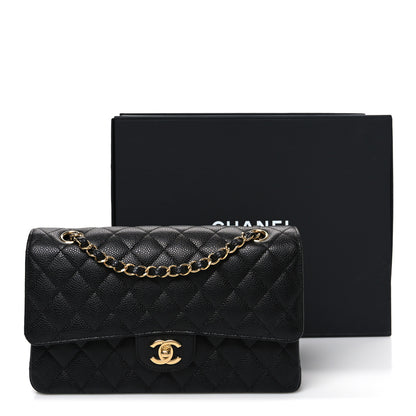 Chanel Caviar Quilted Medium Double Flap Black 11 of 11