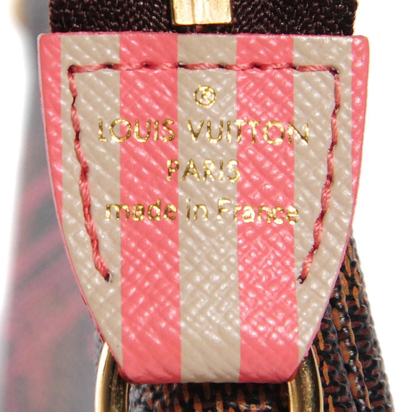 Damier Ebene 2014 Christmas Animation Mini Pochette Accessories
