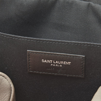 Saint Laurent Lambskin Monogram Small Lou Camera Bag Asphalt 6 of 12