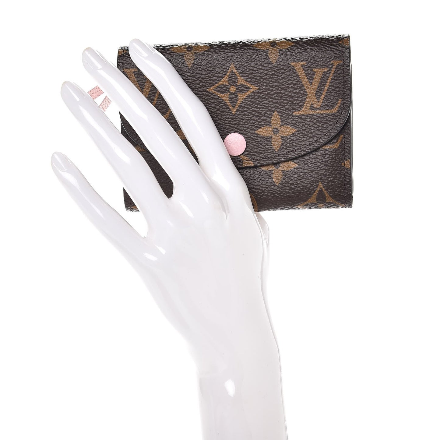 Monogram Rosalie Coin Purse Rose Ballerine