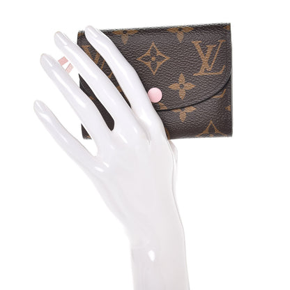 Louis Vuitton Monogram Rosalie Coin Purse Rose Ballerine 2 of 7