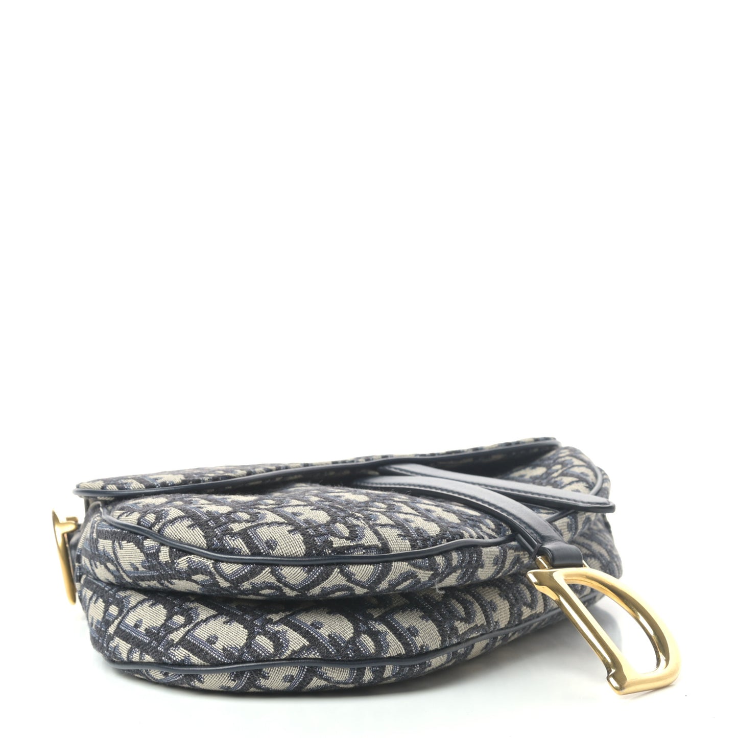 Oblique Saddle Bag Blue