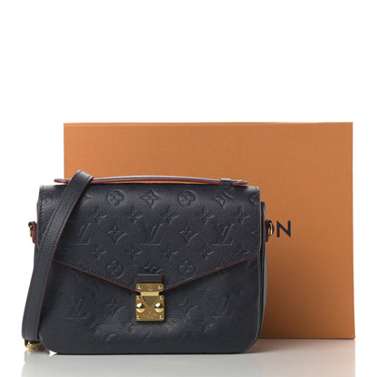 Louis Vuitton Empreinte Pochette Metis Marine Rouge 15 of 15