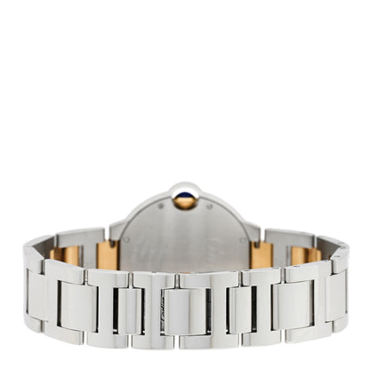Cartier Stainless Steel 18K Yellow Gold 36mm Ballon Bleu De Cartier Automatic Watch 3 of 4