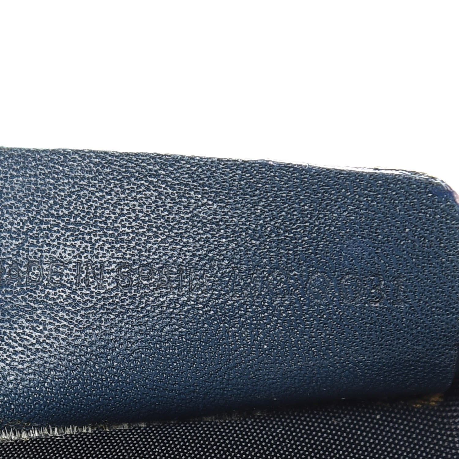 Christian Dior Monogram Mini Saddle Pochette Navy 7 of 14