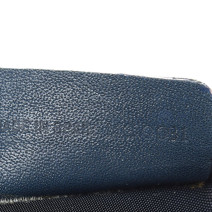 Christian Dior Monogram Mini Saddle Pochette Navy 7 of 14