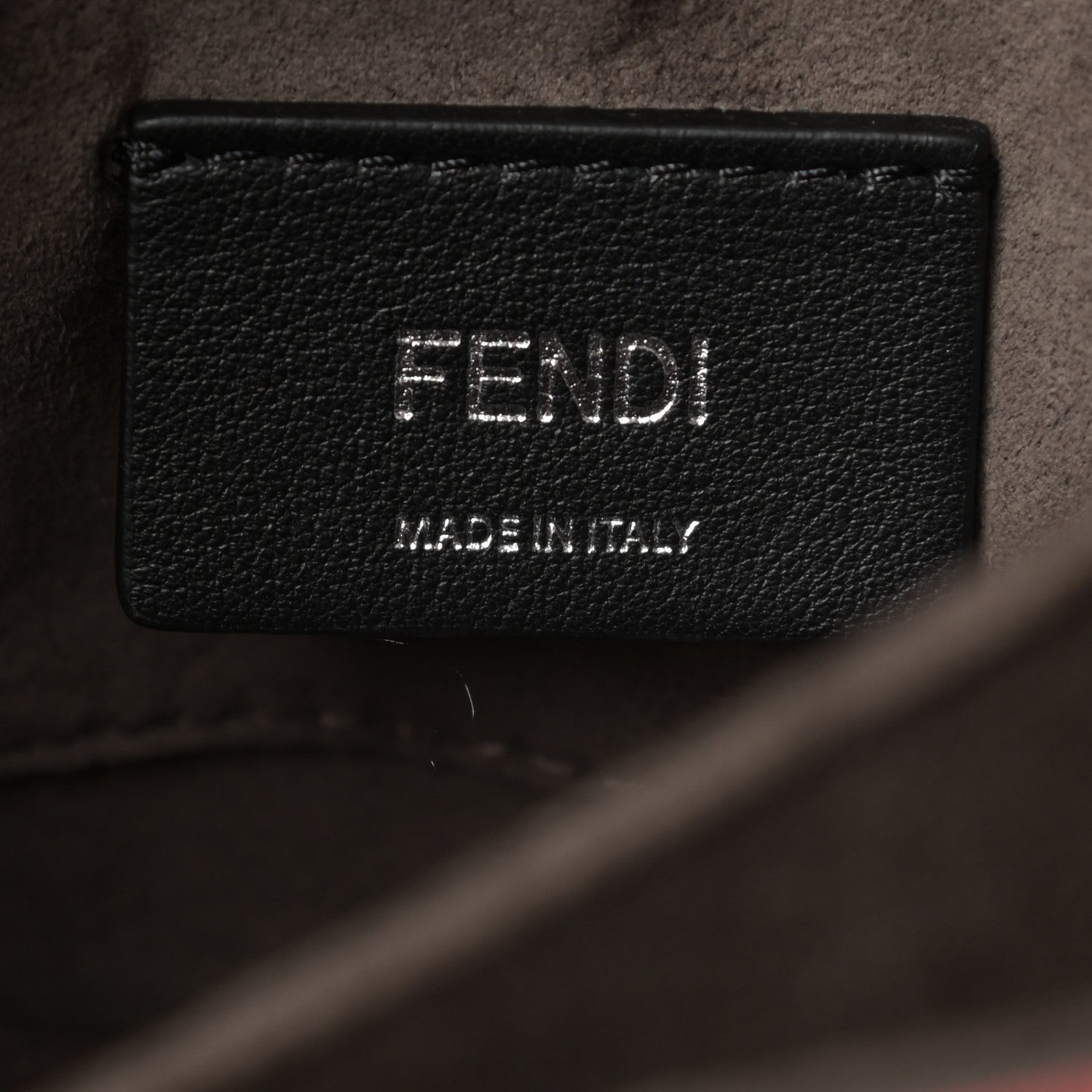 Fendi Vitello Liberty Lucido Catalan Mirror Hypnoteyes Studded Small Kan I Shoulder Bag Bloody Mary Carbone Multicolor 7 of 11
