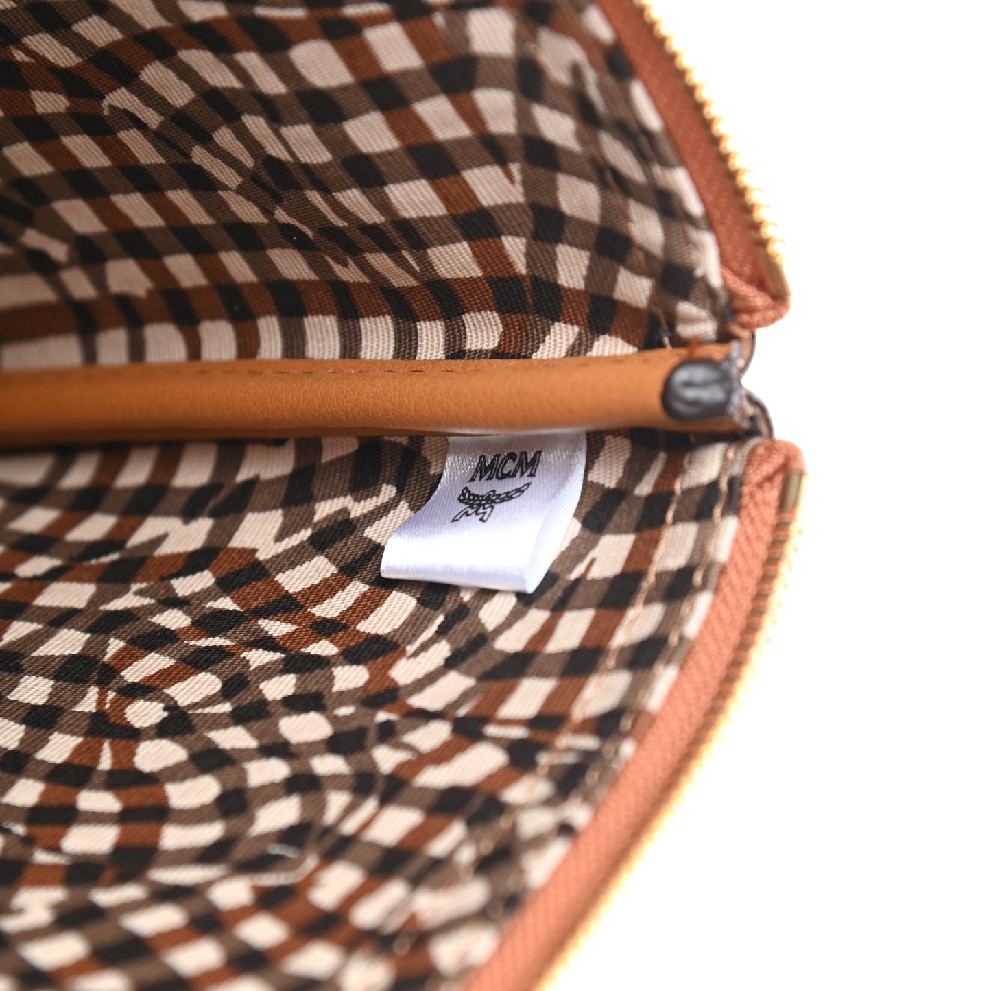 Visetos Liz Shopper Tote Pouch Cognac