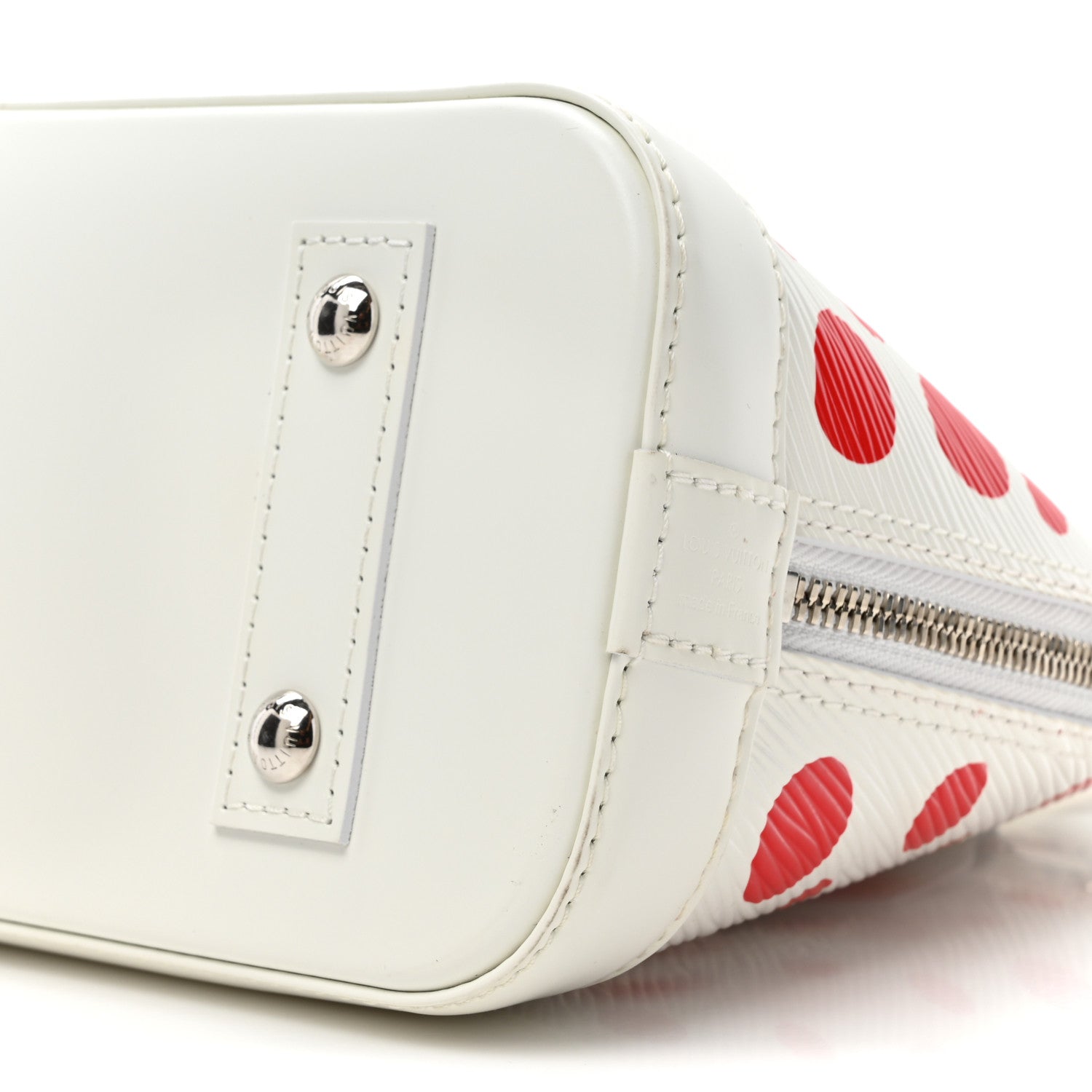 Louis Vuitton LV X YK Epi Alma BB White 8 of 11