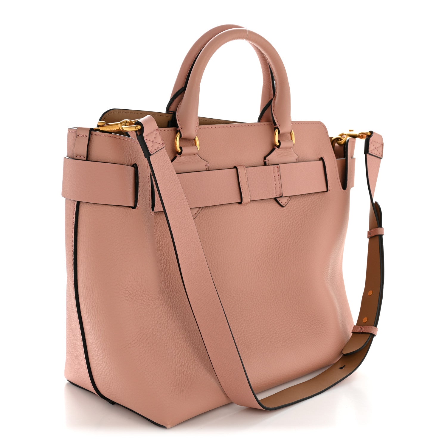 Burberry Marais Calfskin Medium Belt Bag Ash Rose 2 of 12