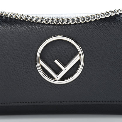Fendi Vitello Cruise F is Fendi Wallet on Chain Black 8 of 11