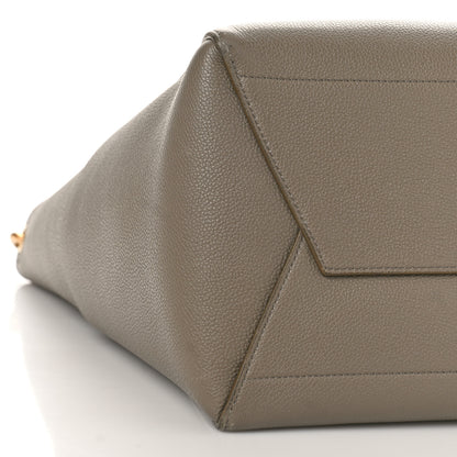 Celine Soft Grained Calfskin Sangle Bucket Bag Taupe 5 of 11