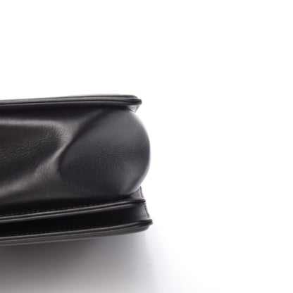 Chanel Calfskin Quilted New Medium Boy Flap So Black 12 of 13