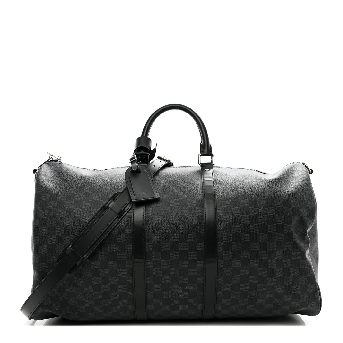 Damier Graphite Keepall Bandouliere 55