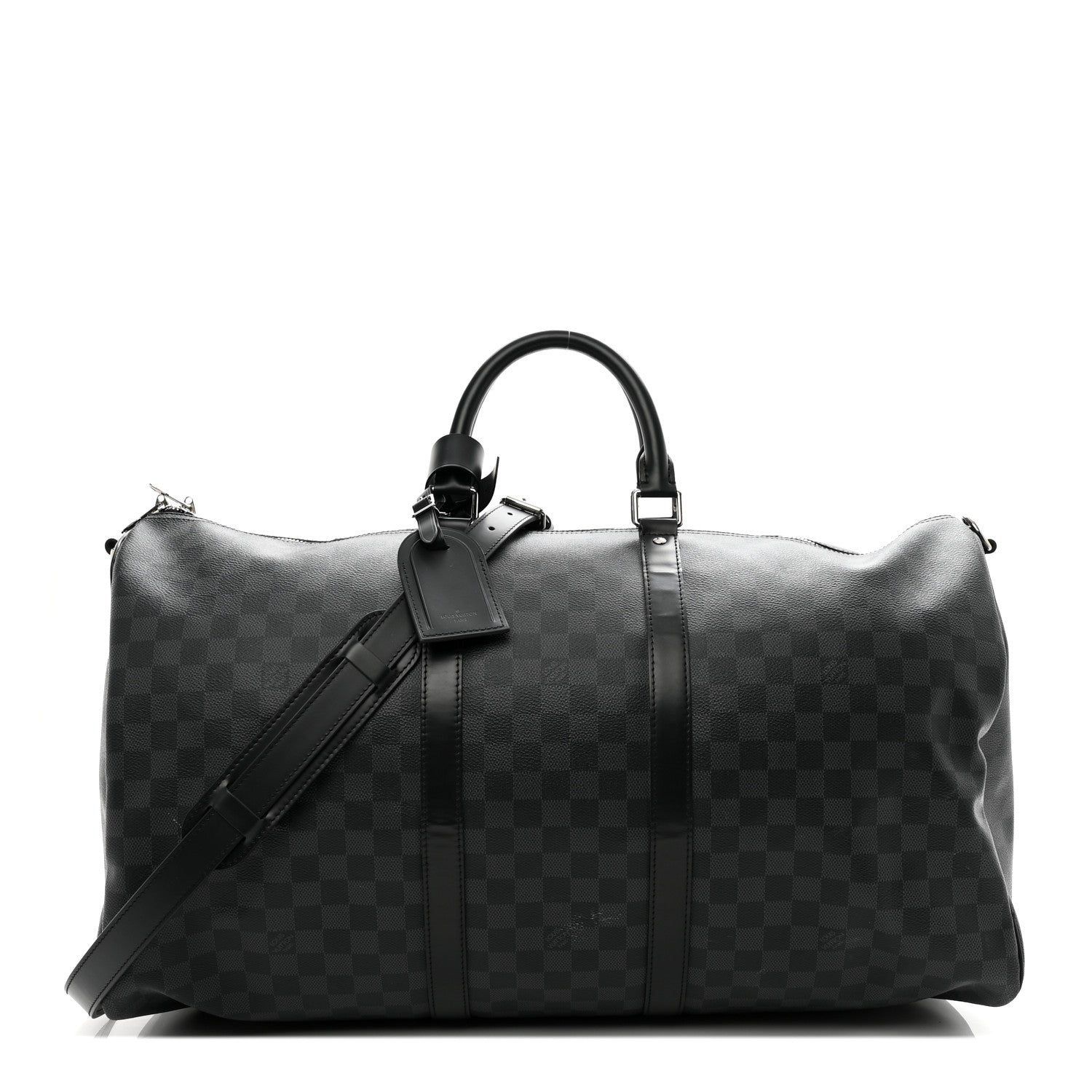 Louis Vuitton Damier Graphite Keepall Bandouliere 55 1 of 10