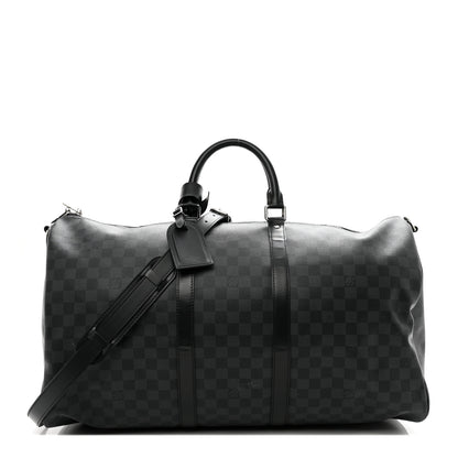 Louis Vuitton Damier Graphite Keepall Bandouliere 55 1 of 10