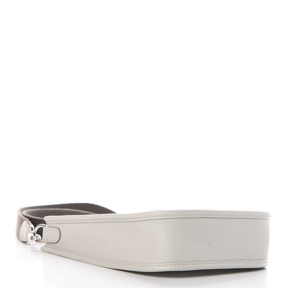 Hermes Taurillon Clemence Amazone Evelyne TPM Gris Perle Etain 4 of 9