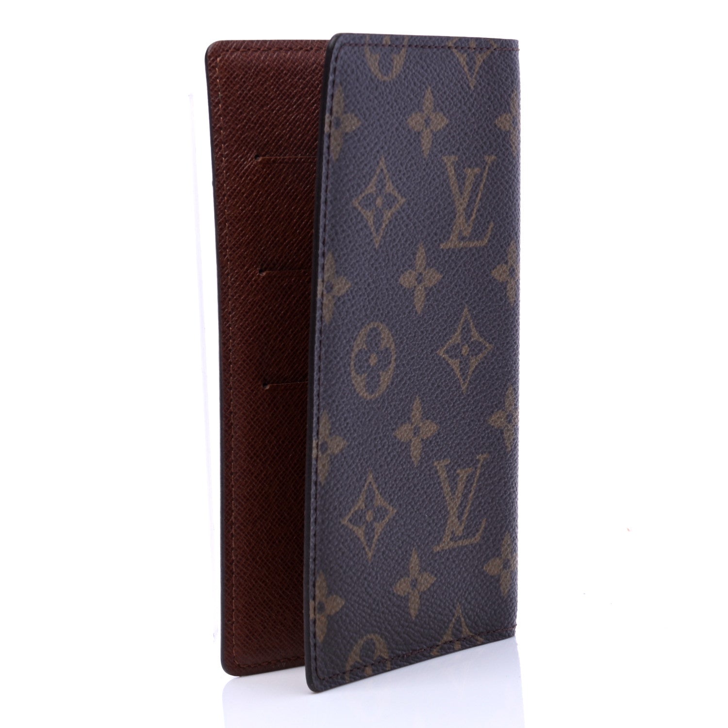 Louis Vuitton Monogram Checkbook Holder Case Wallet 2 of 6
