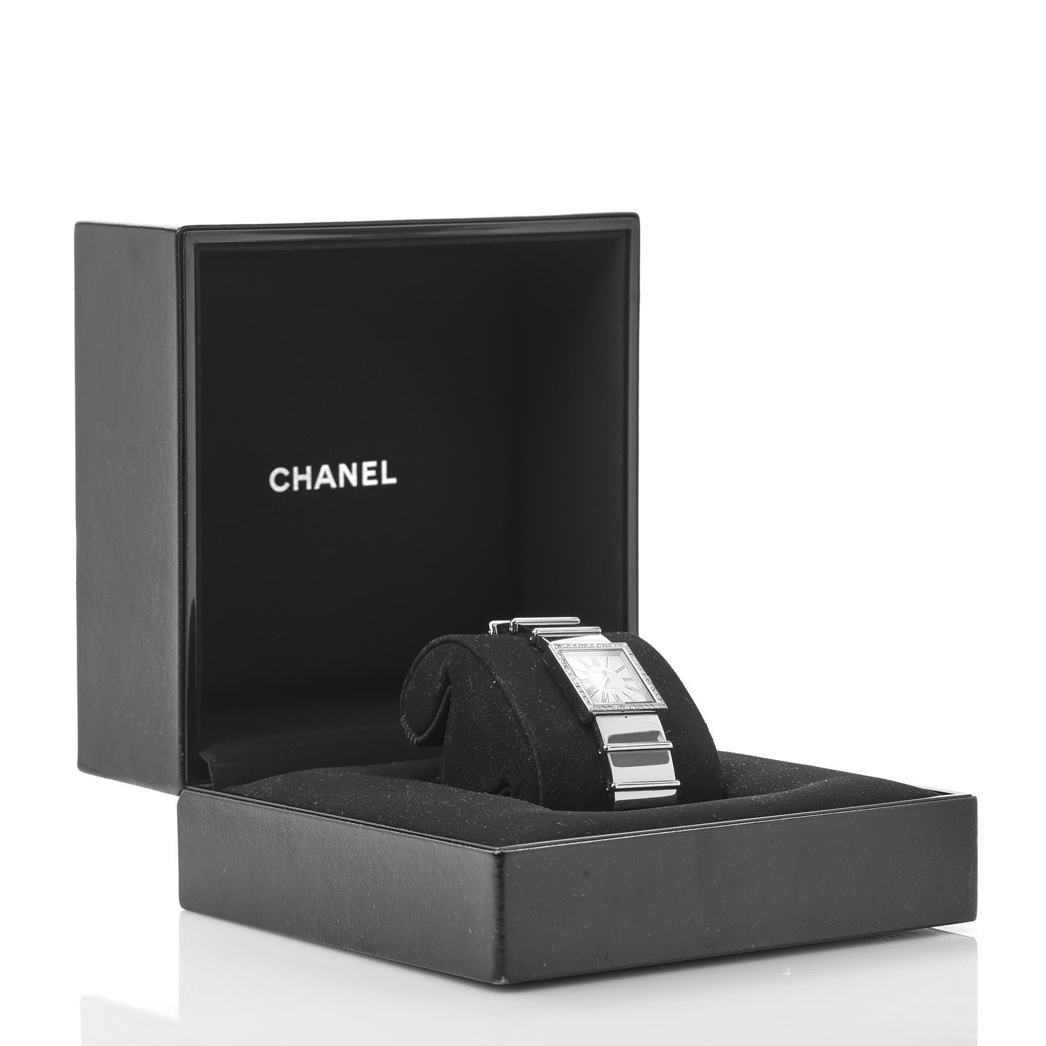Chanel Stainless Steel Diamond 23mm Mademoiselle Quartz Watch 6 of 6