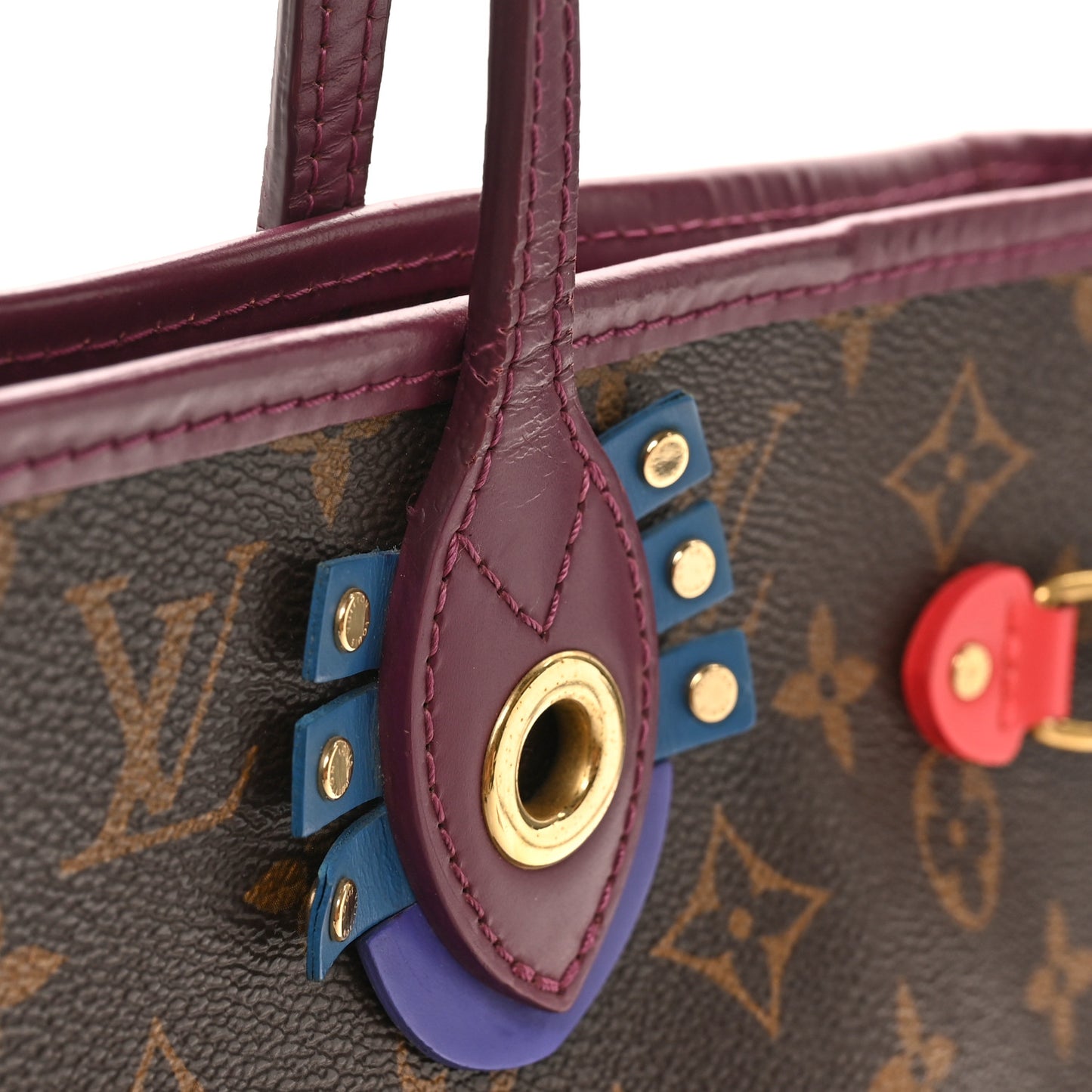 Monogram Totem Neverfull MM Magenta