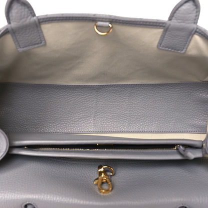 Chanel Grained Calfskin Urban Essentials Small Shopping Bag Grey 4 of 10
