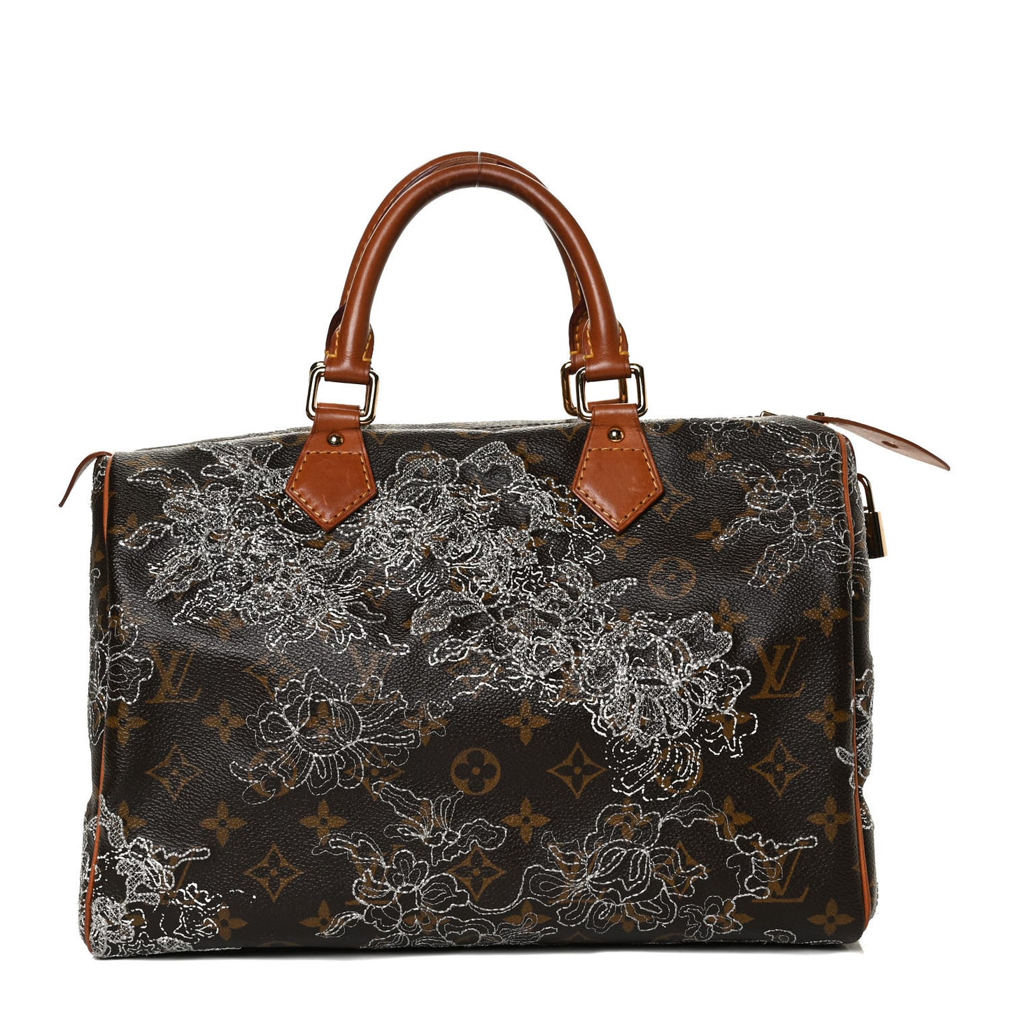 Monogram Dentelle Speedy 30 Silver