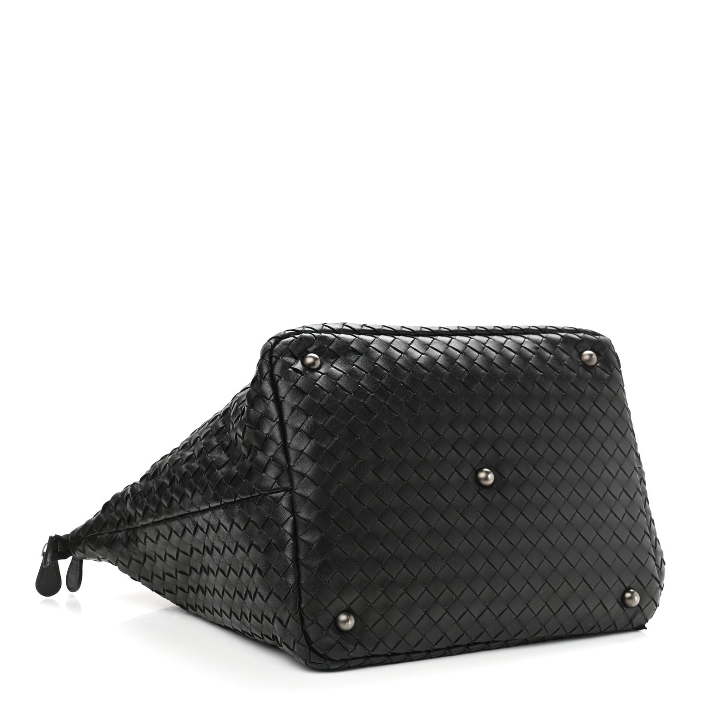 Nappa Intrecciato Tote Black