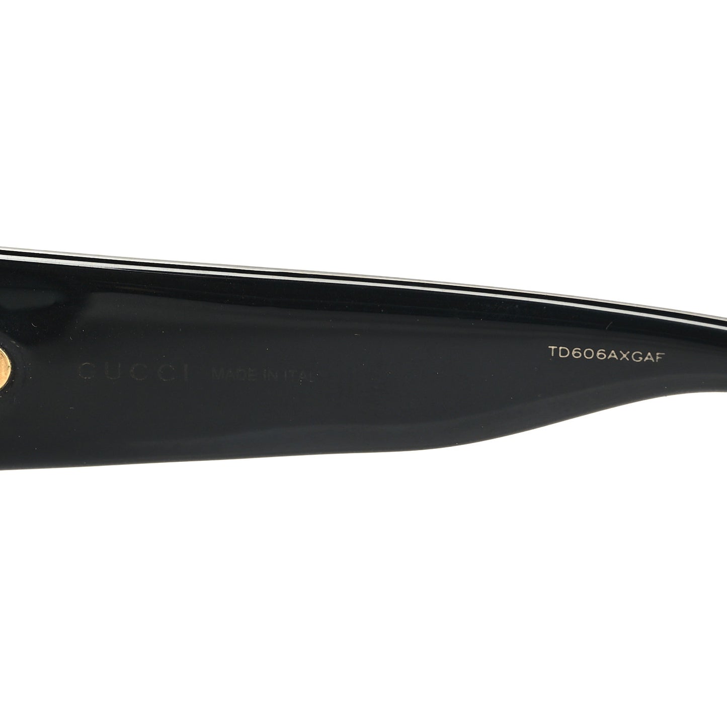 Acetate Square Frame Sunglasses GG0053S Black