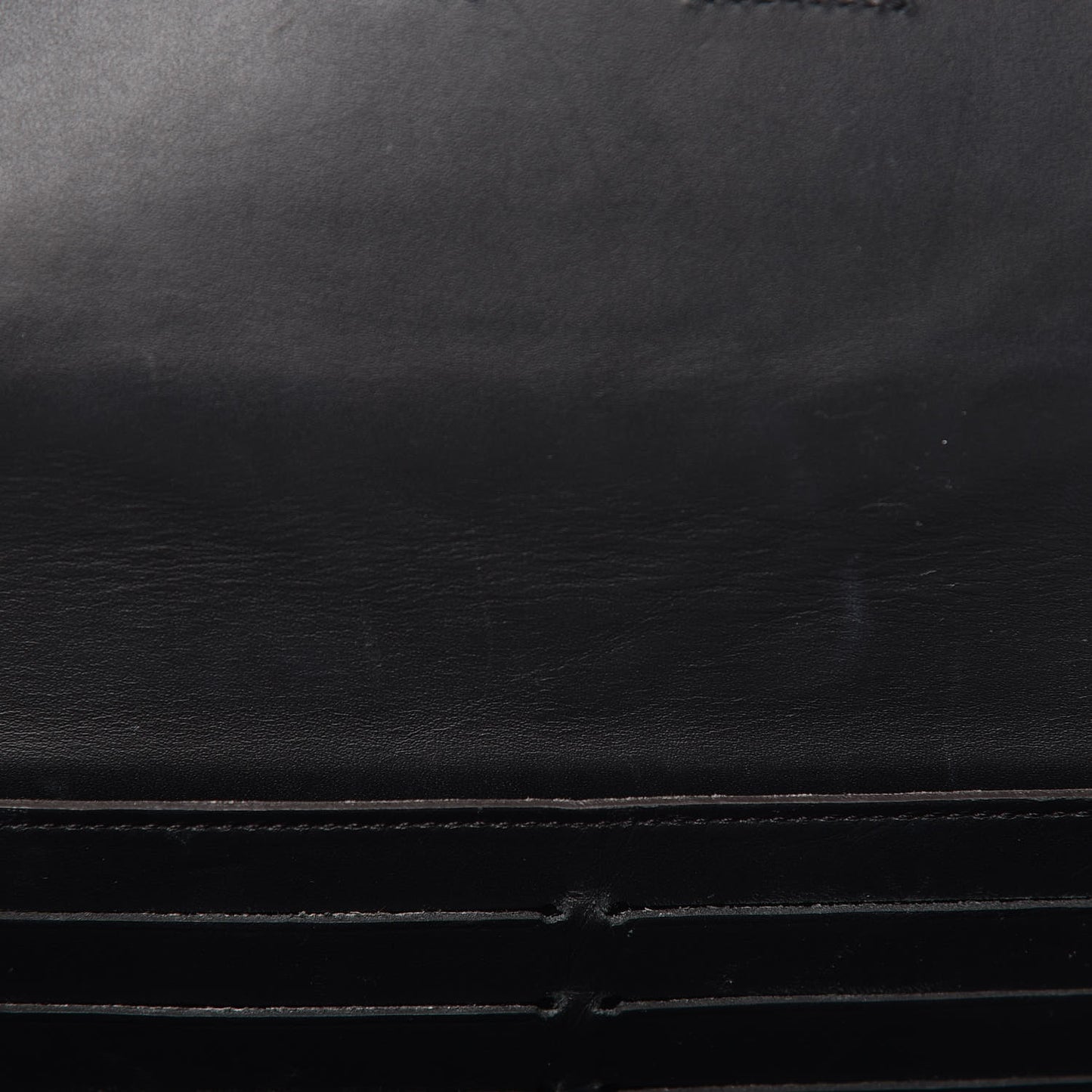 Veau Satin Monogram Twist Chain Wallet