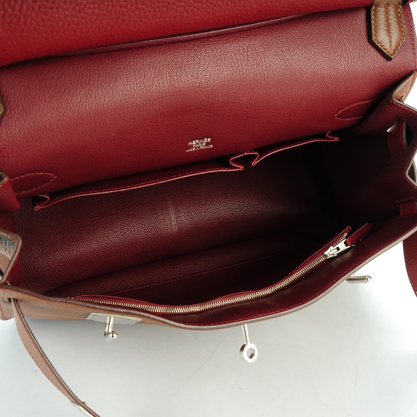 Taurillon Clemence Eclat Jypsiere 34 Marron D'Inde Rouge H