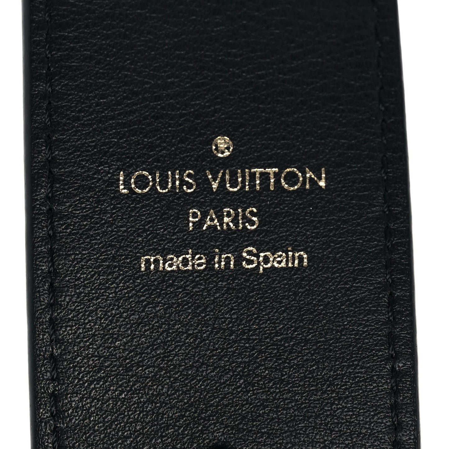 Monogram Bandouliere Shoulder Strap Black