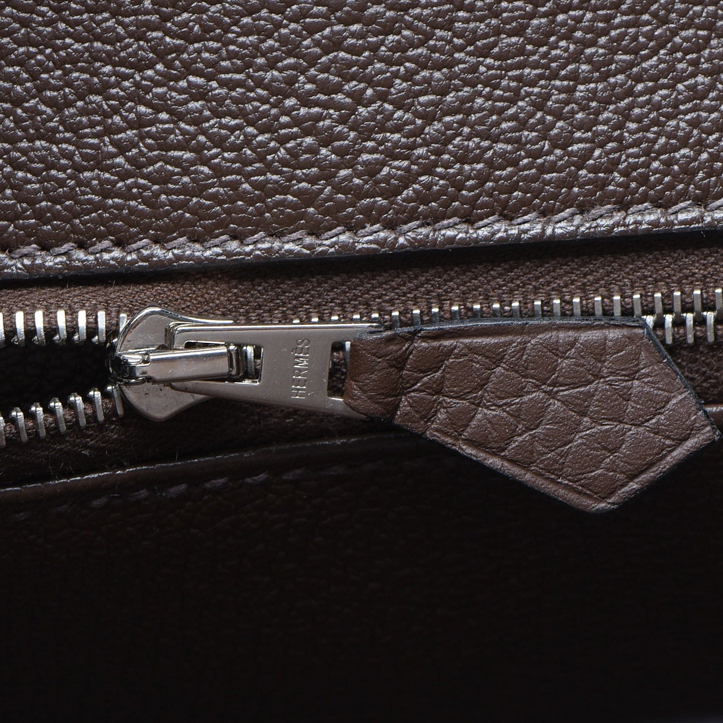 Taurillon Clemence Birkin 35 Cacao