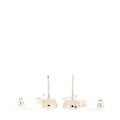 Chanel Crystal Starfall Drop Long CC Earrings Silver 3 of 5