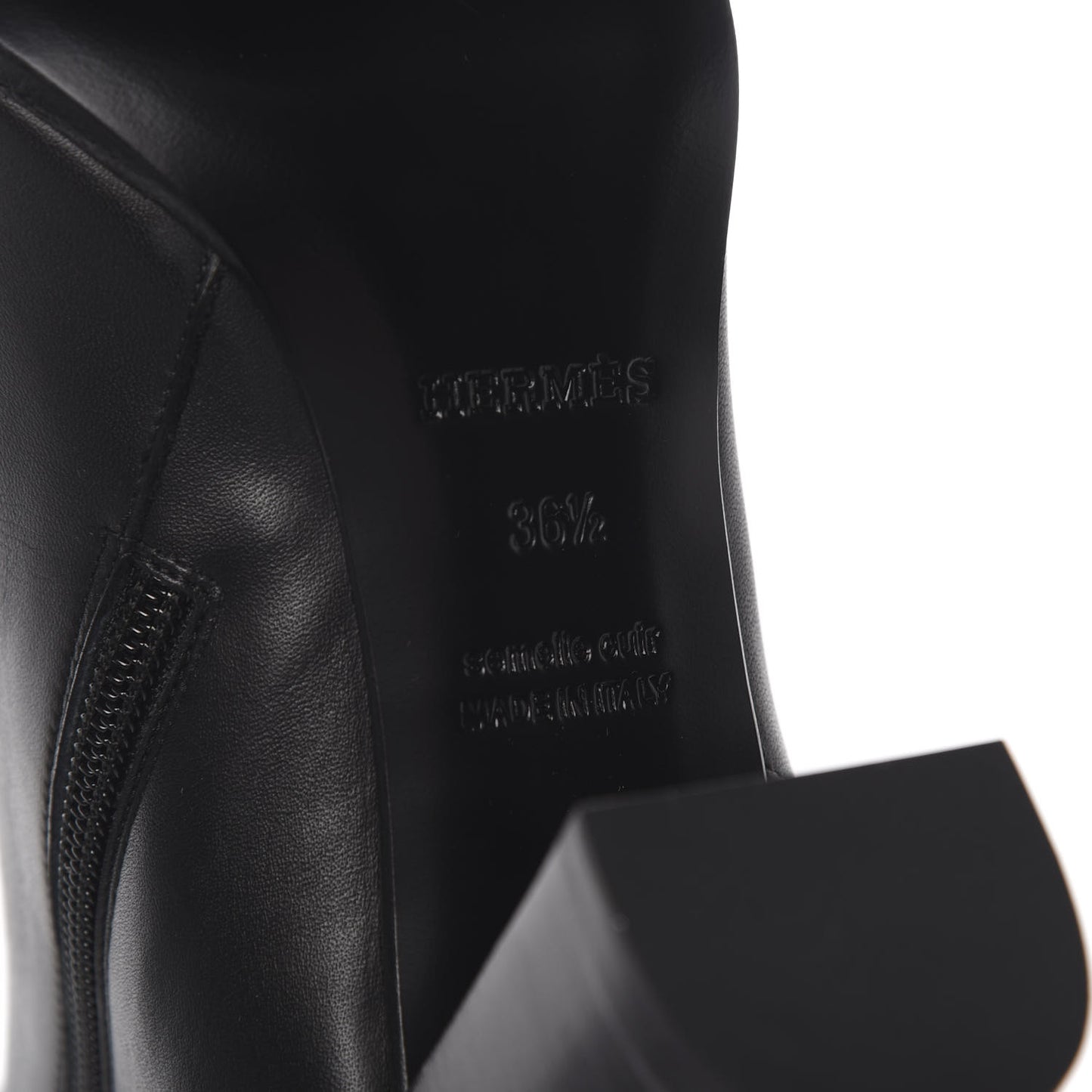 Calfskin Saint Germain Ankle Boots 36.5 Black