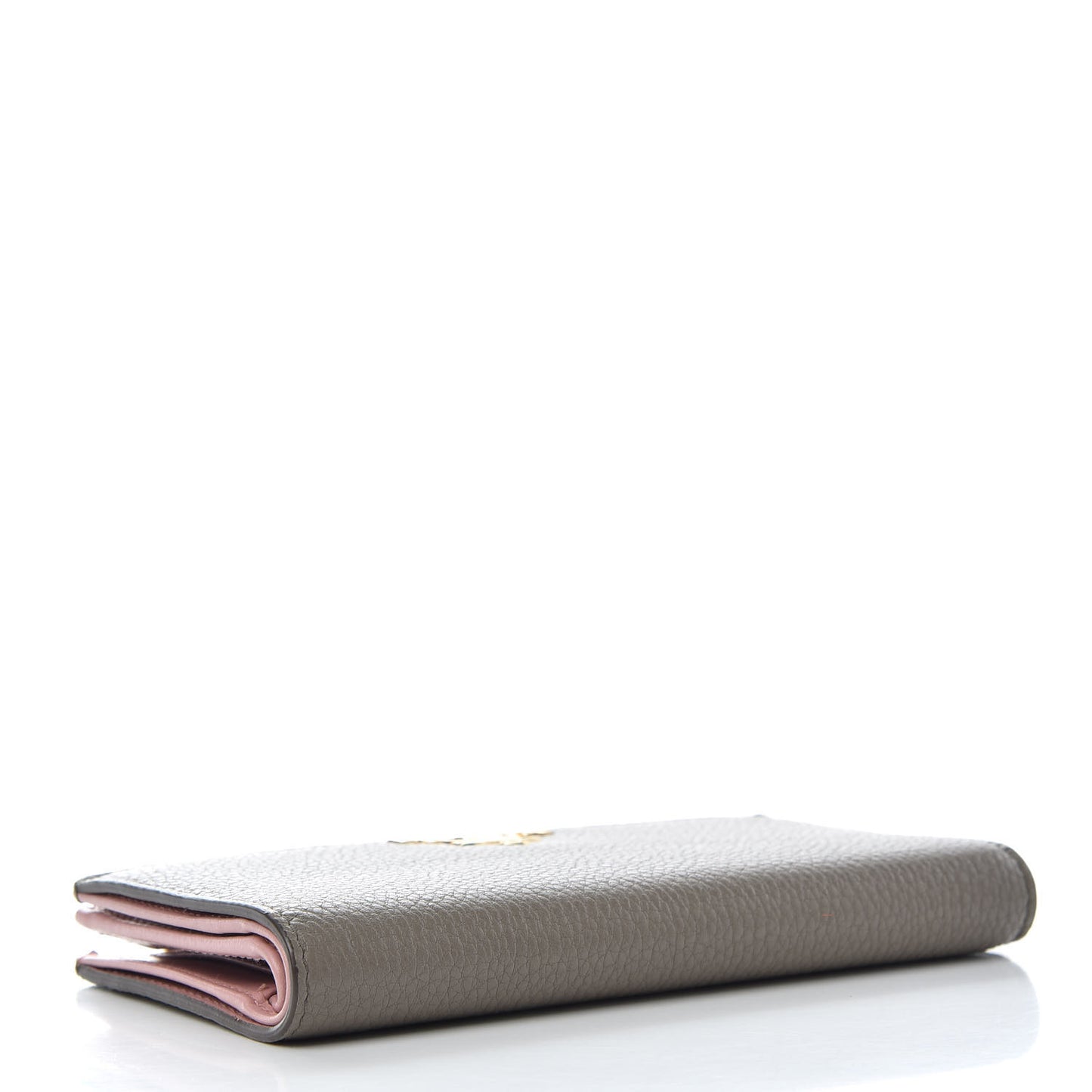 Vitello Daino Continental Wallet Argilla Rosa