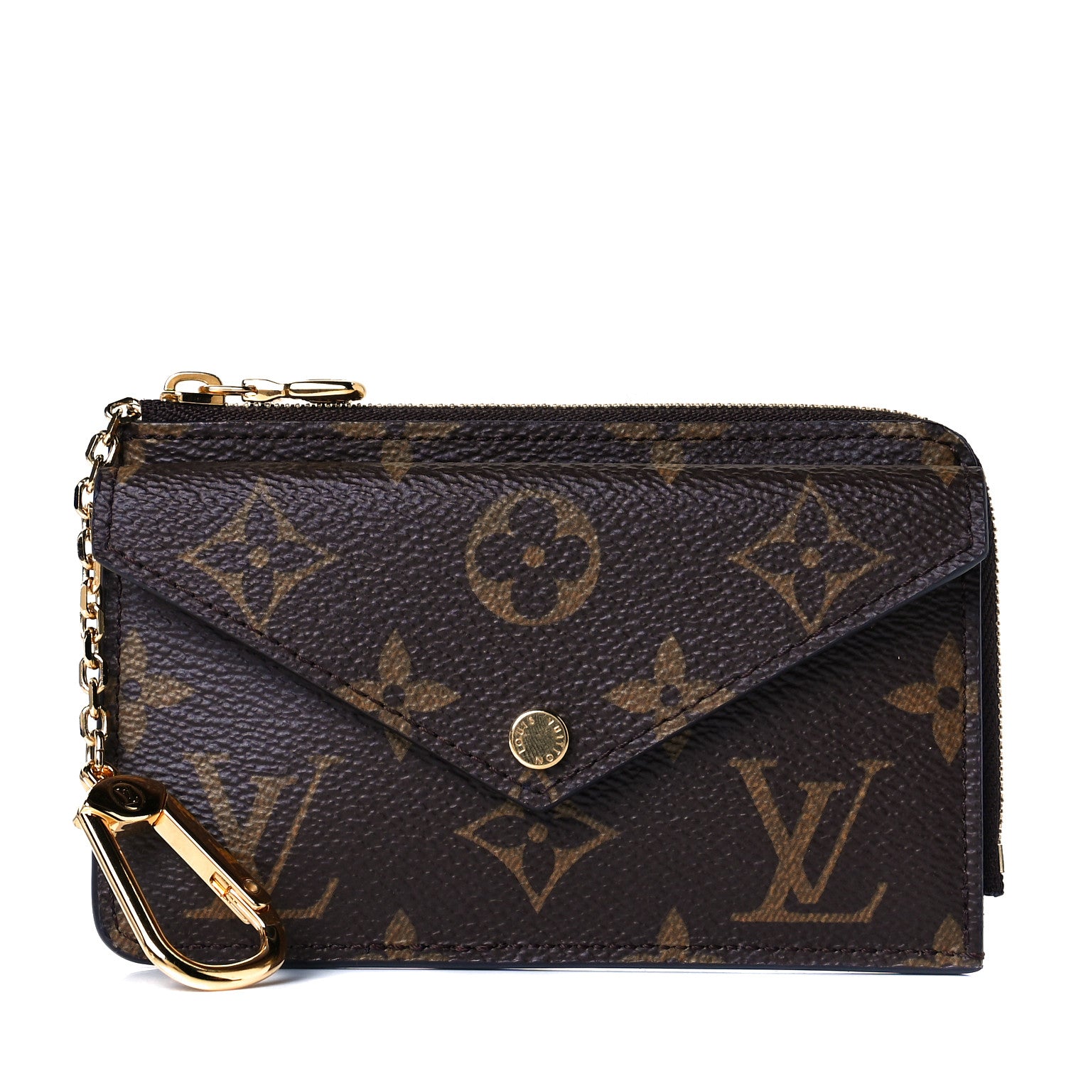 Louis Vuitton Monogram Recto Verso Card Holder Black 1 of 7