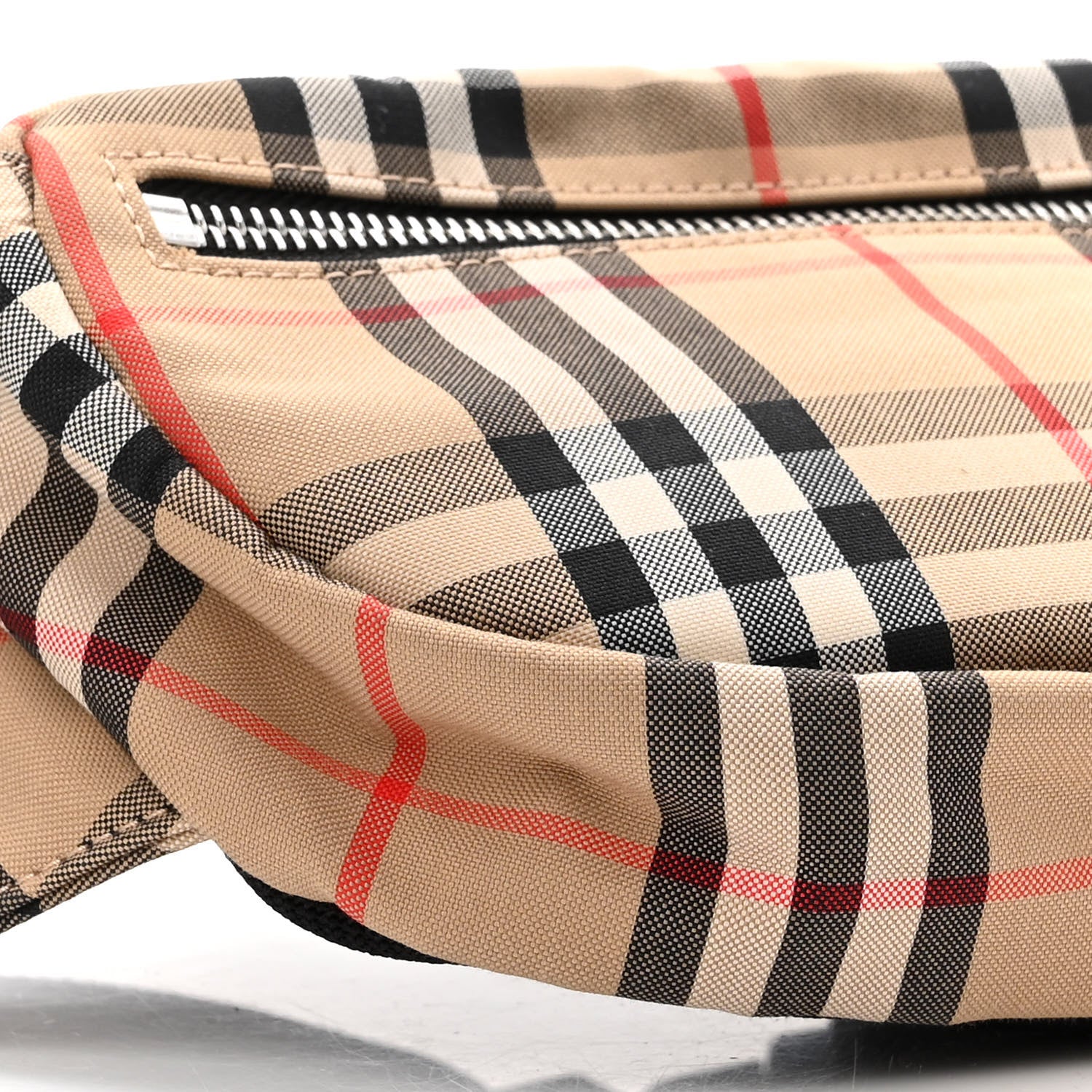 Burberry Nylon Vintage Check Small Cannon Bum Bag Archive Beige 9 of 10