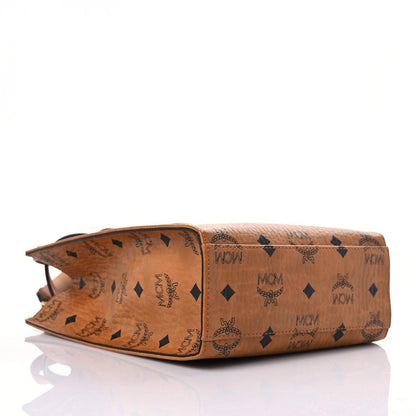 MCM Visetos Aren X-Mini Tote Cognac 4 of 13