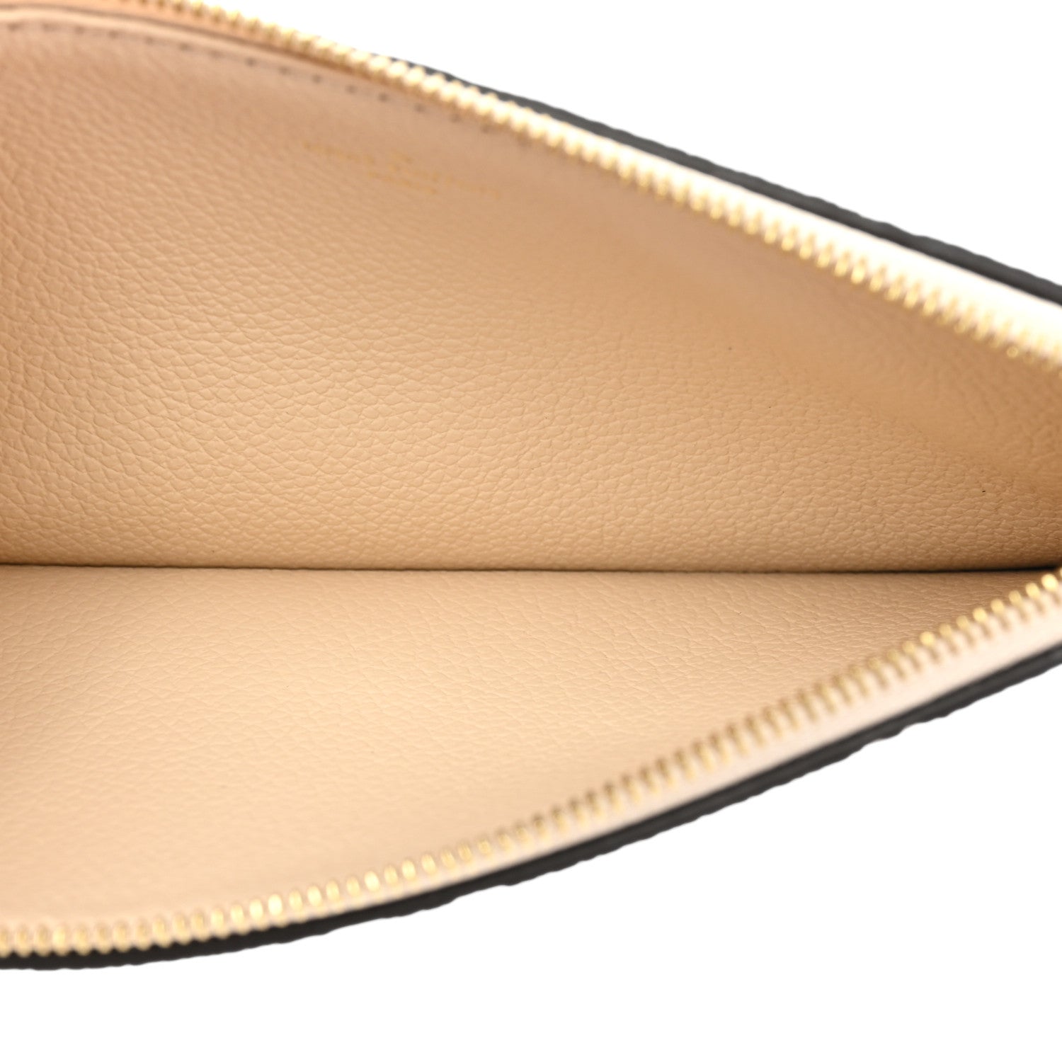 Louis Vuitton Empreinte Pochette Felicie Chain Wallet Cream 8 of 11