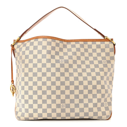 Louis Vuitton Damier Azur Delightful MM Pink 1 of 14