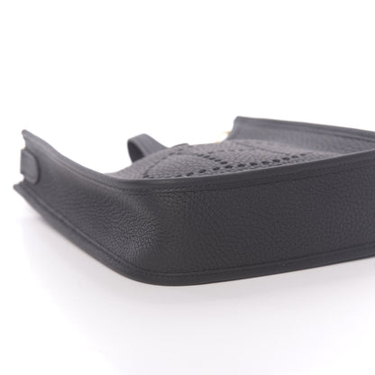 Hermes Taurillon Clemence Evelyne TPM Black 8 of 11