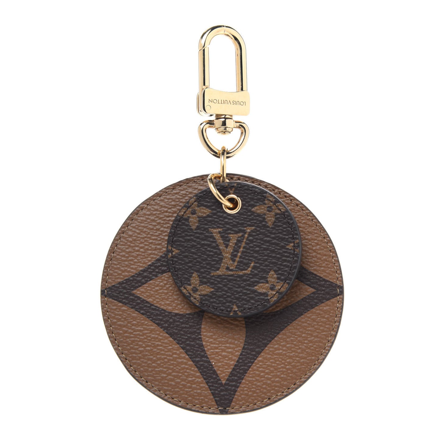 Monogram Reverse Key Holder Bag Charm
