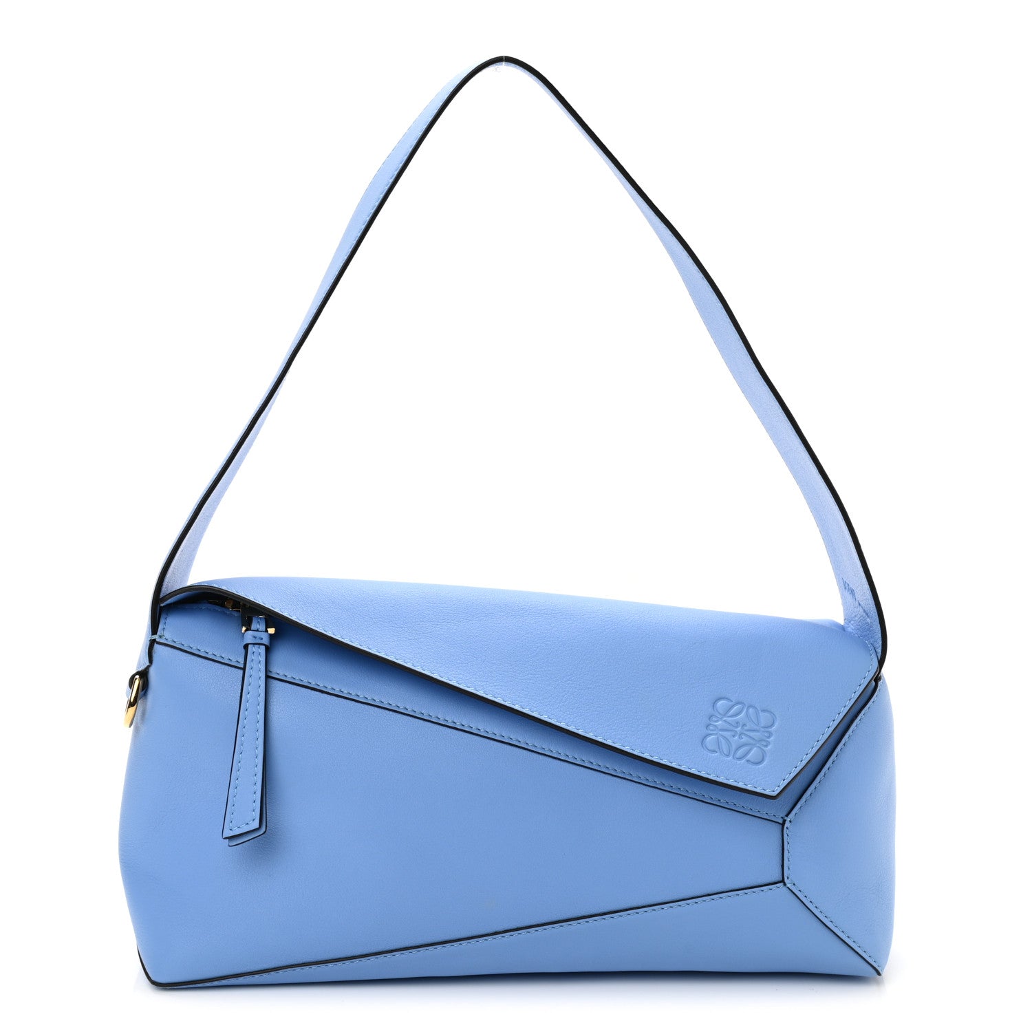 Loewe Calfskin Puzzle Hobo Celestine Blue 1 of 10