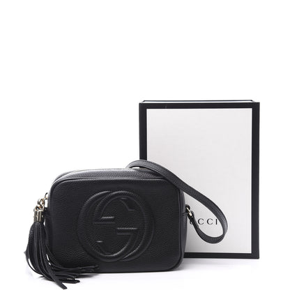 Gucci Pebbled Calfskin Small Soho Disco Bag Black 11 of 11