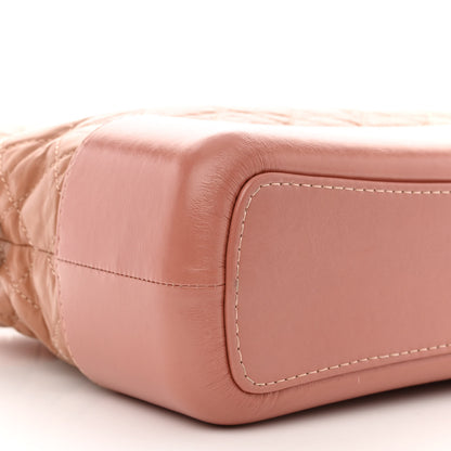 Chanel Aged Calfskin Quilted Medium Gabrielle Hobo Pink 9 of 10
