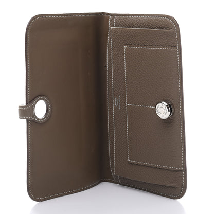Hermes Togo Dogon Duo Wallet Etoupe 5 of 13