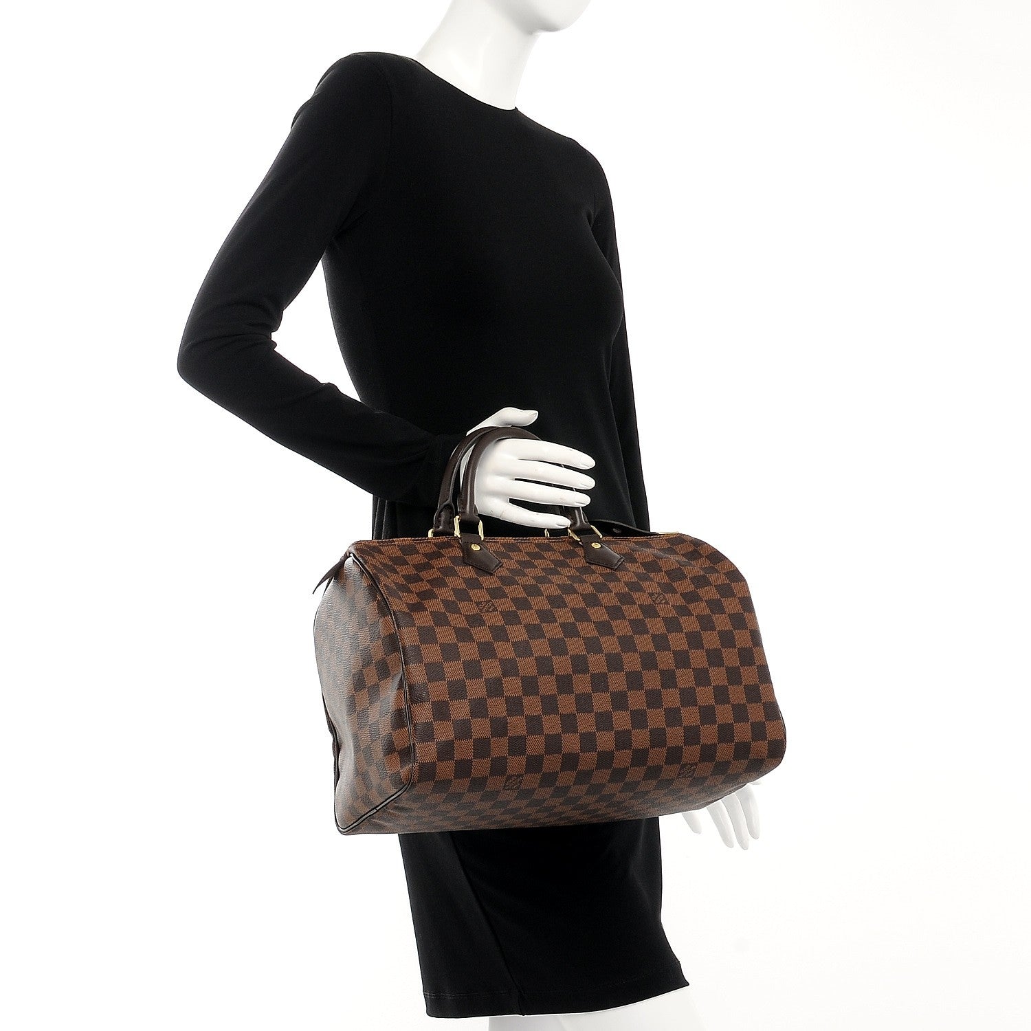 Louis Vuitton Damier Ebene Speedy 35 2 of 7