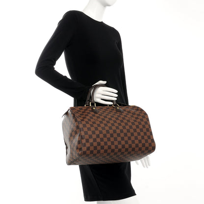 Louis Vuitton Damier Ebene Speedy 35 2 of 7